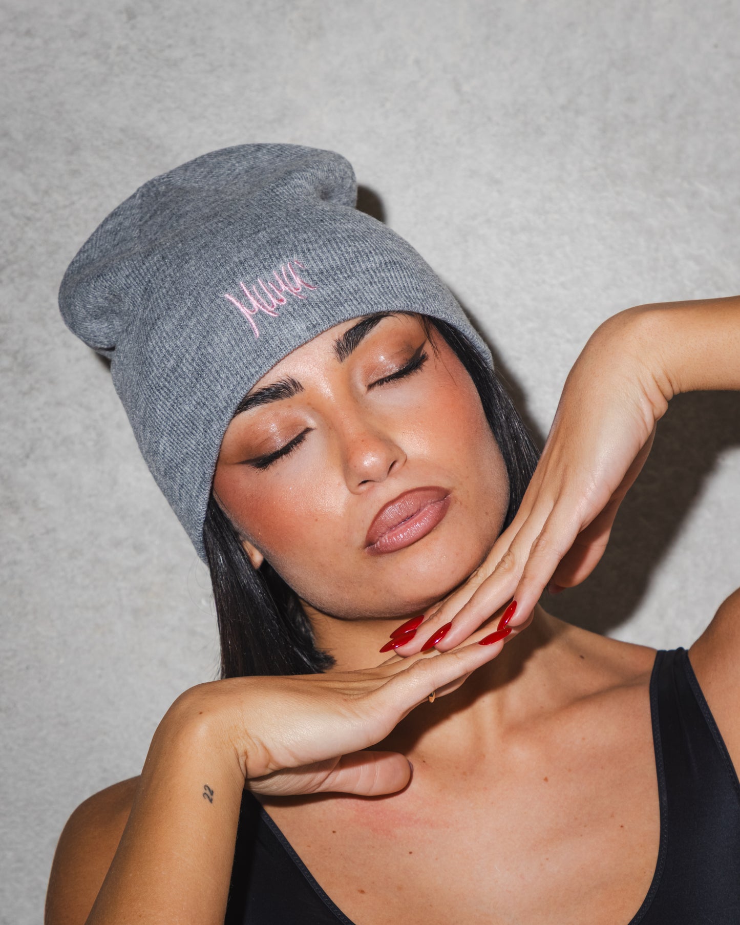 Mumù Beanie - LIGHT GRAY