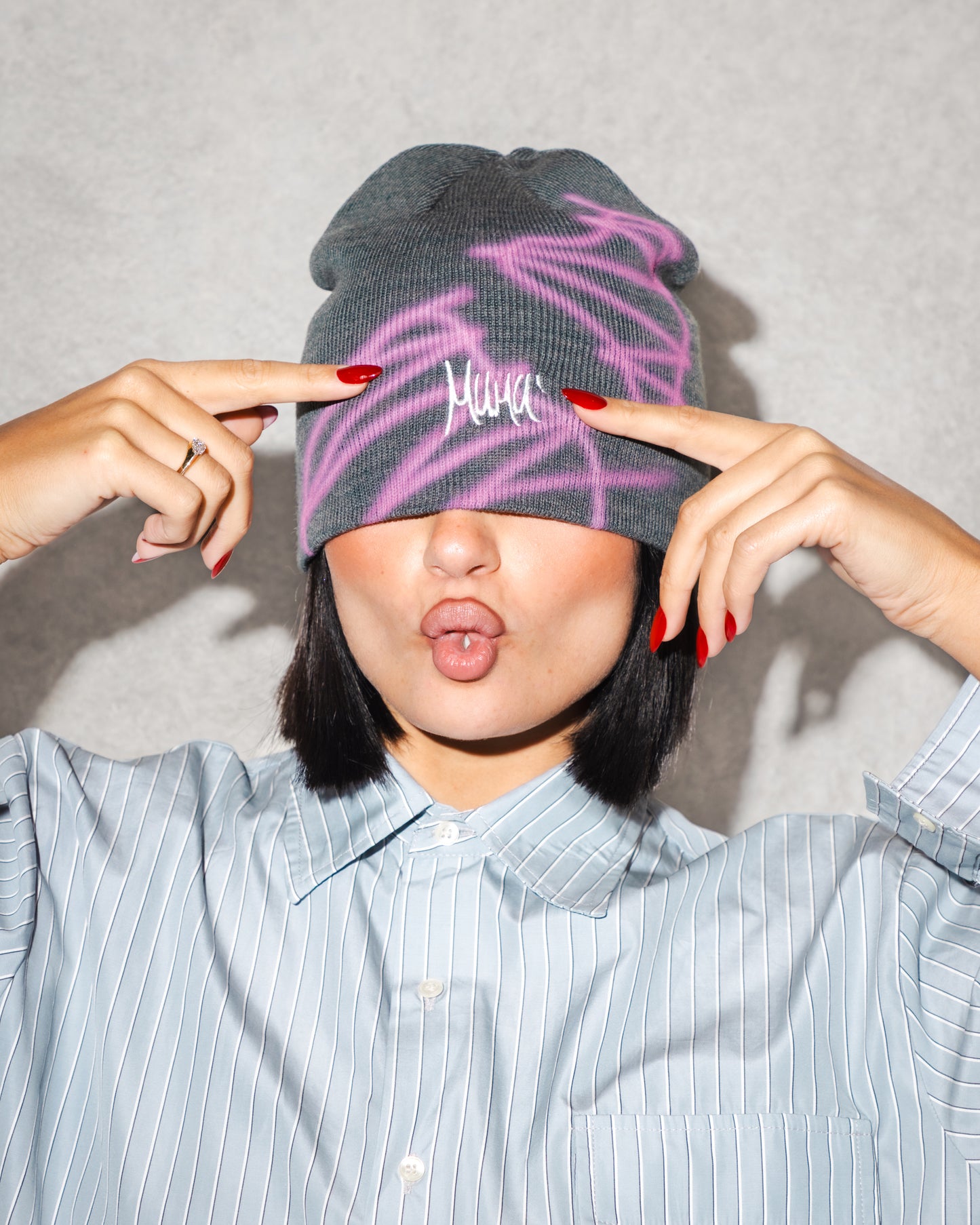 Mumù Beanie Airbrushed - SLOWBRO