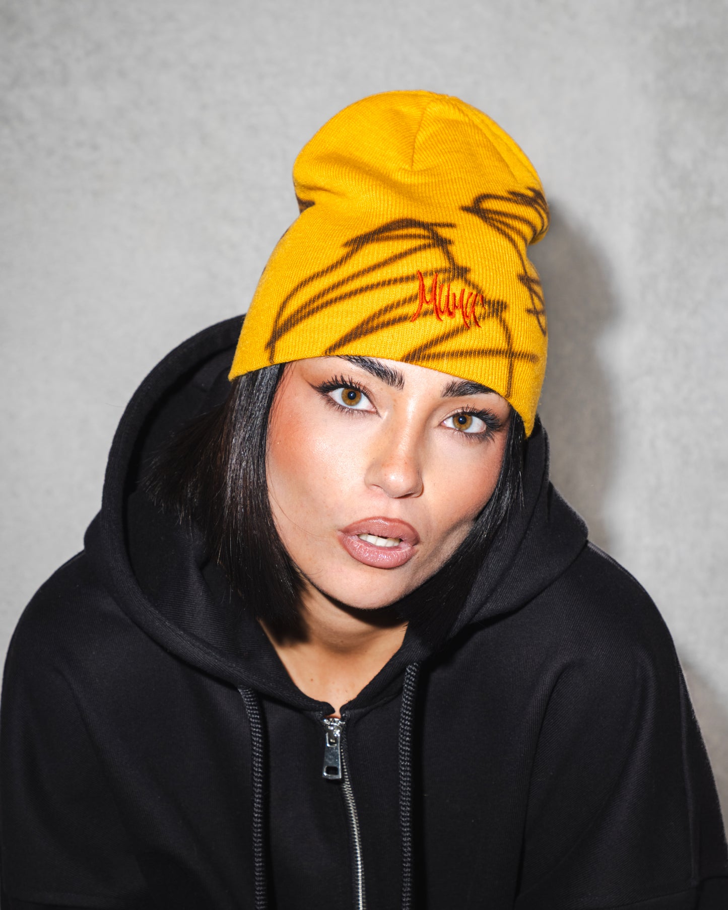 Mumù Beanie Airbrushed - CHOCO KRAVE