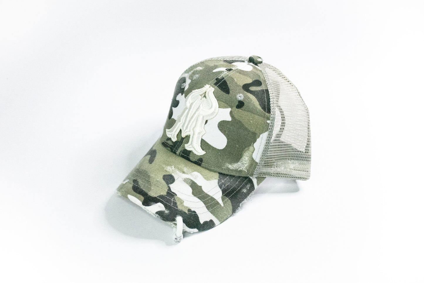 Mumù Camo Cap - ARTIC RANGER WHITE