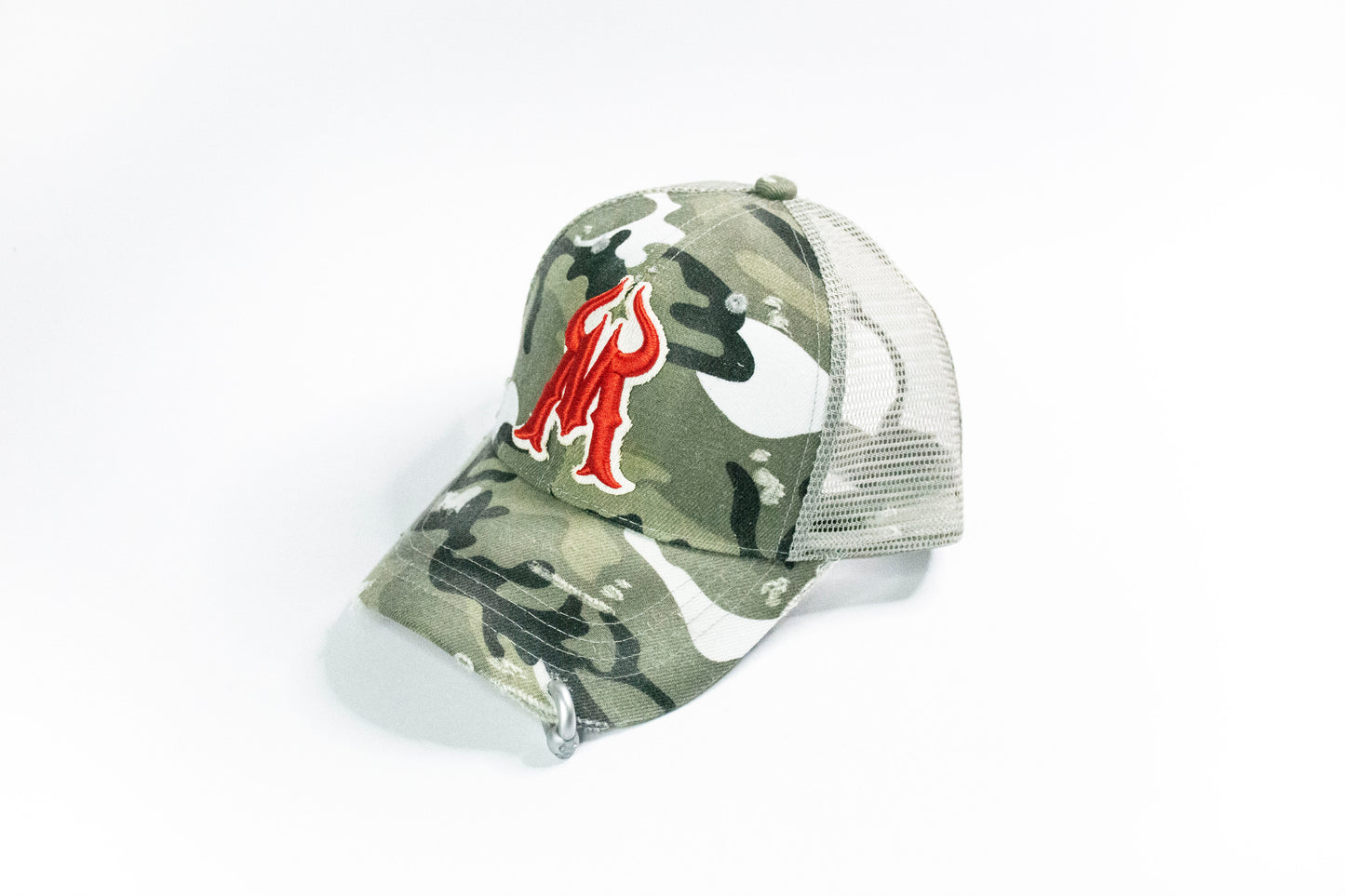 Mumù Camo Cap - ARTIC RANGER RED