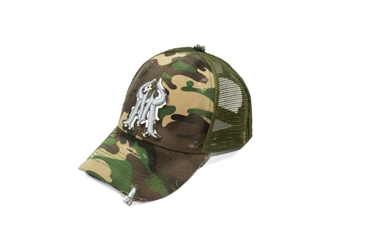 Mumù Camo Cap - CORPORAL SILVER