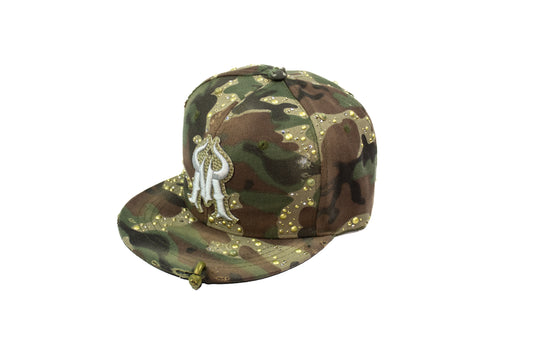 Mumù Camo Cap - GENERAL GREEN PEARLS