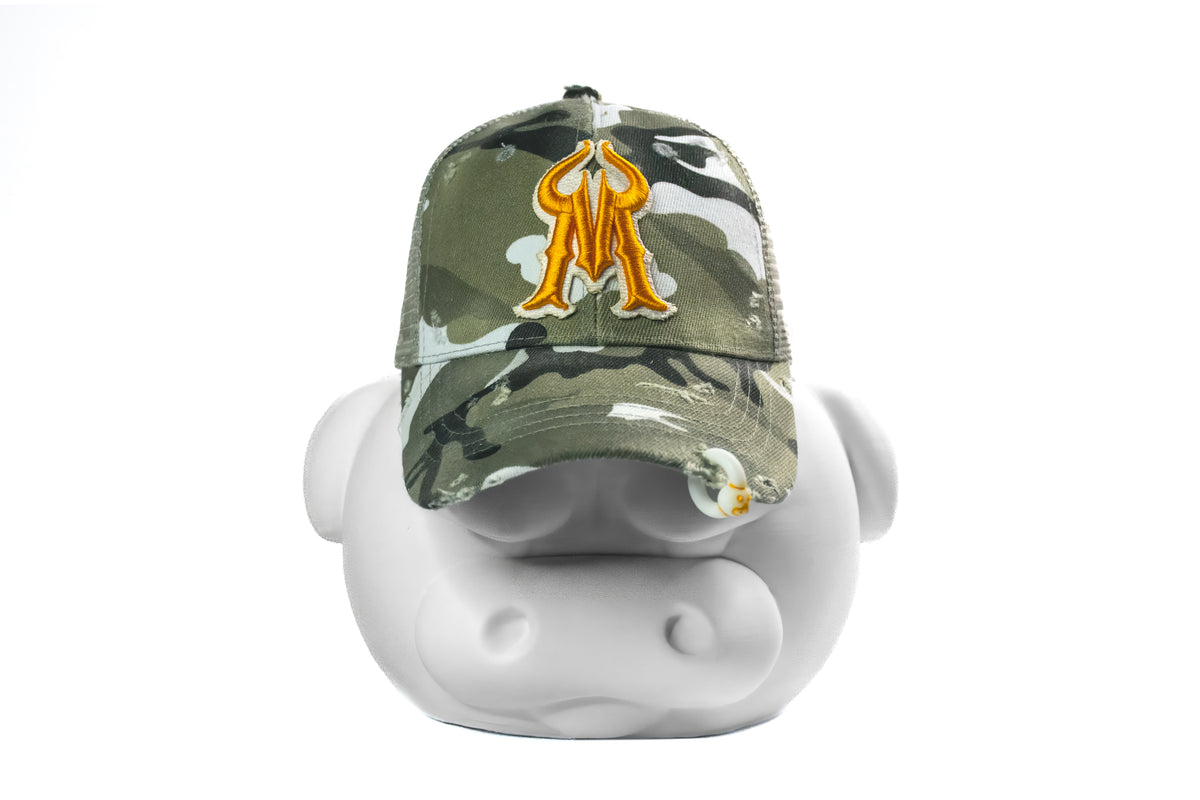 Mumù Camo Cap - ARTIC RANGER MUSTARD