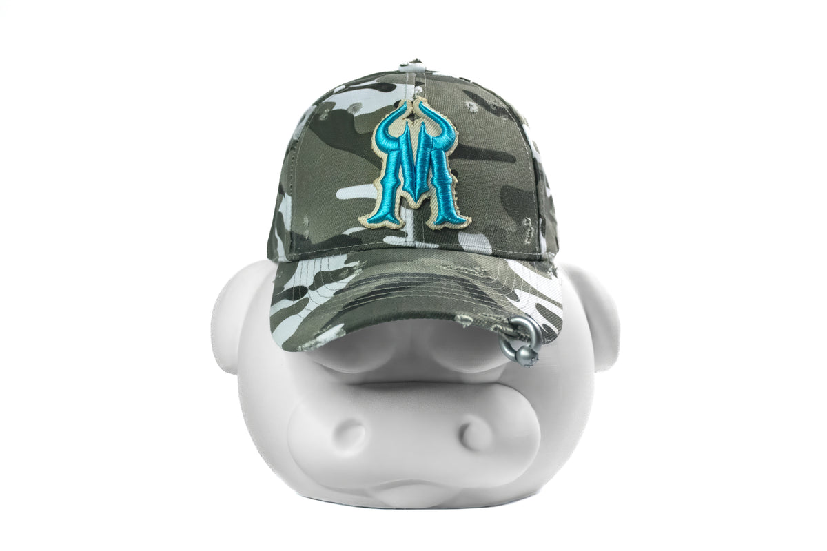 Mumù Camo Cap - ARTIC RANGER LIGHT BLUE