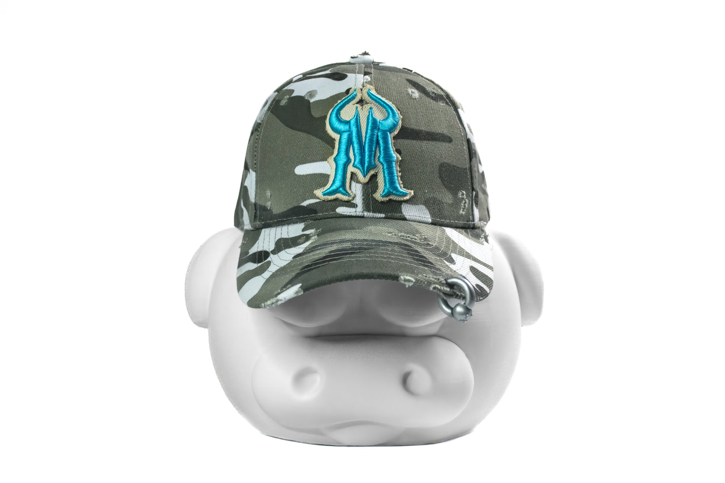 Mumù Camo Cap - ARTIC RANGER LIGHT BLUE