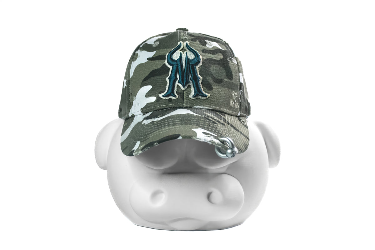 Mumù Camo Cap - ARTIC RANGER NAVY BLUE