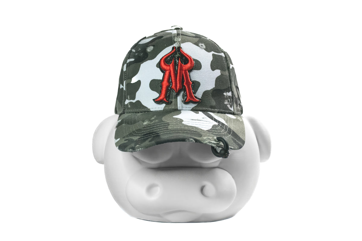 Mumù Camo Cap - ARTIC RANGER DARK RED