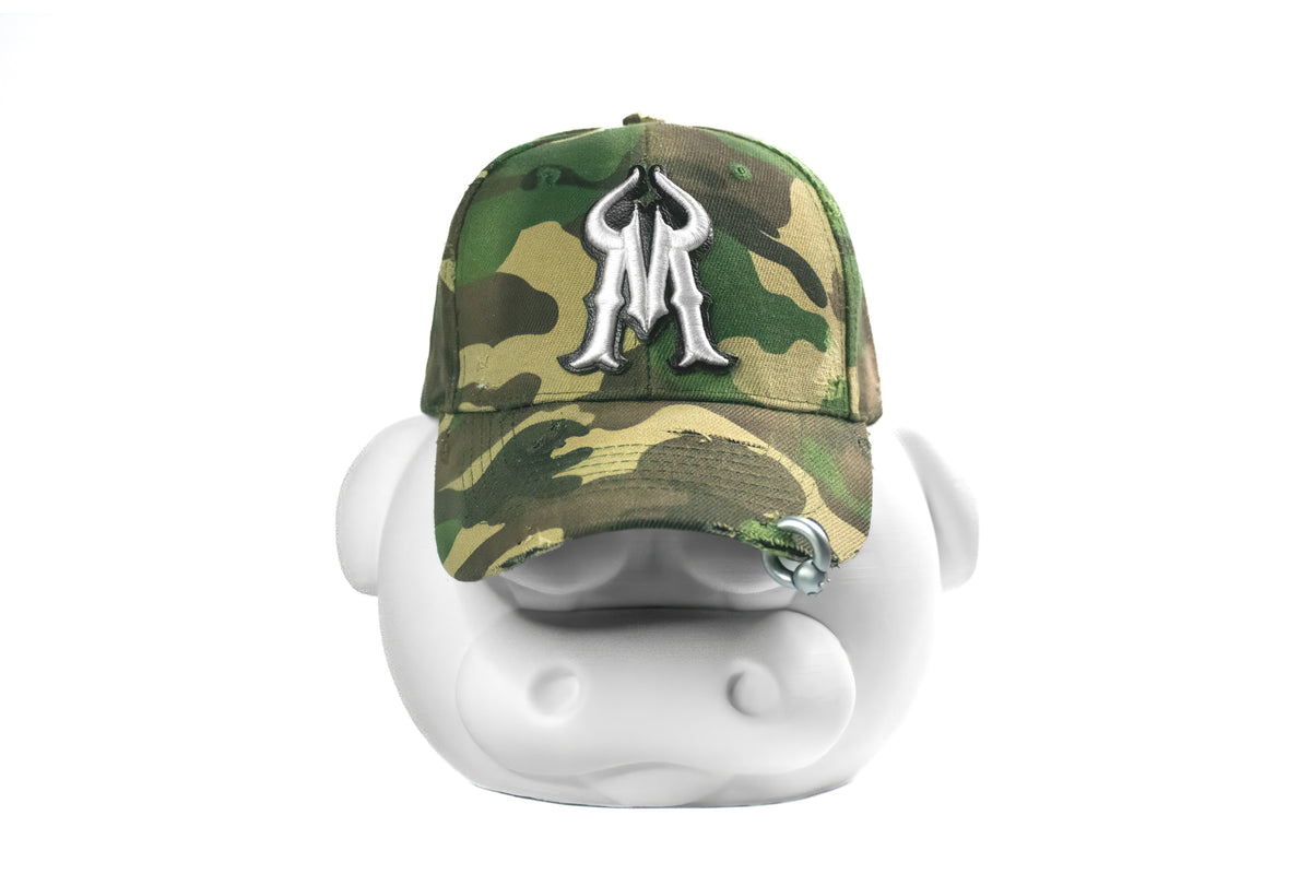 Mumù Camo Cap - SERGEANT DARK WHITE