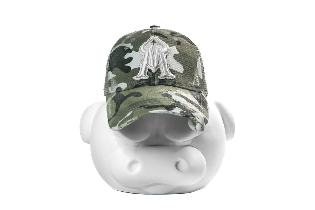 Mumù Camo Cap - ARTIC RANGER WHITE