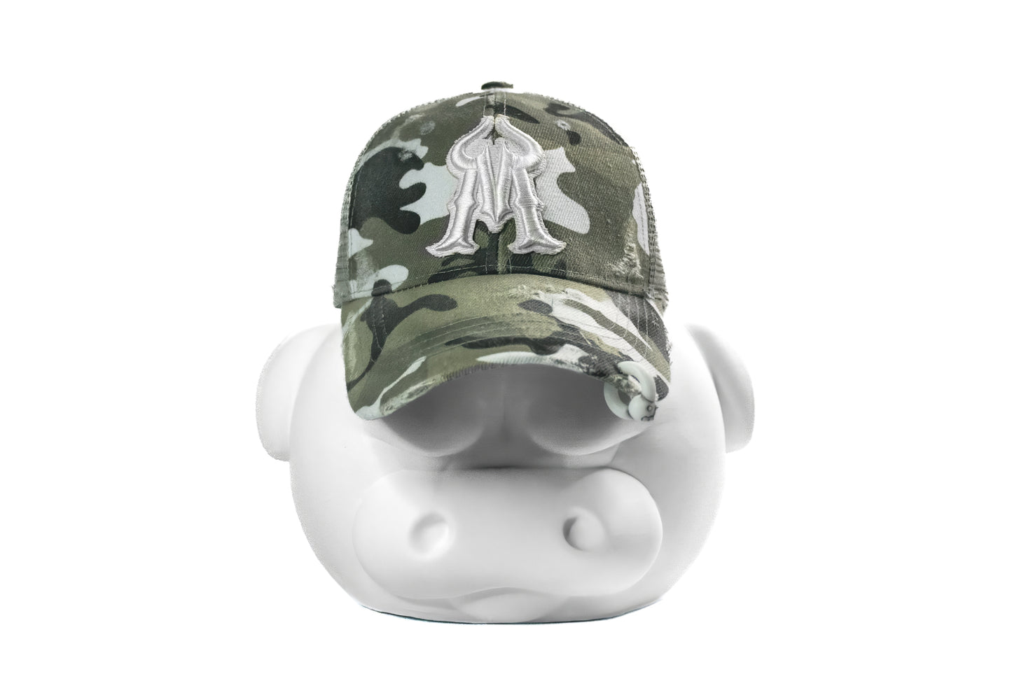 Mumù Camo Cap - ARTIC RANGER WHITE
