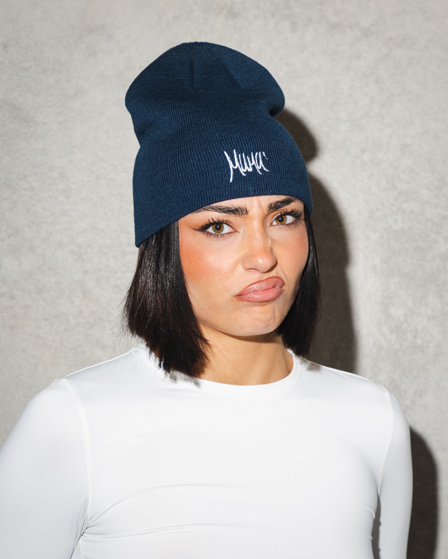 Mumù Beanie  - NAVY BLUE