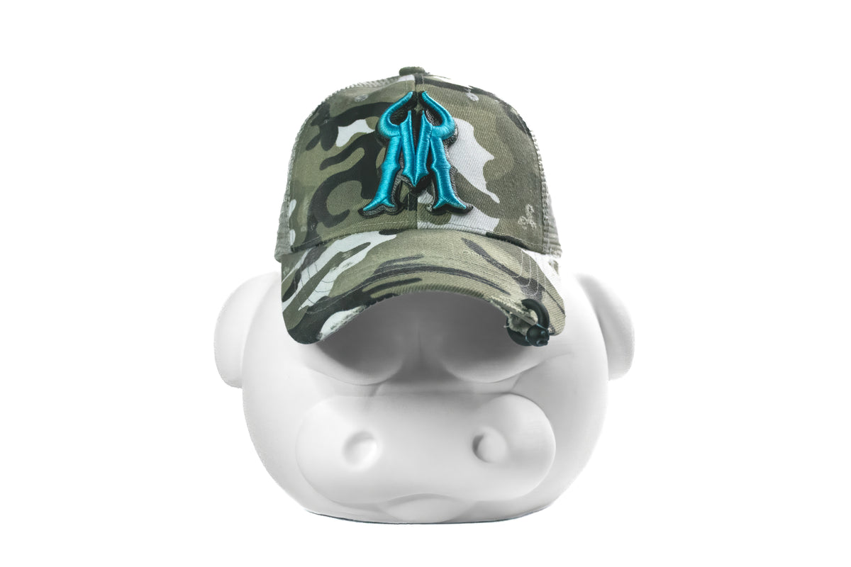 Mumù Camo Cap - ARTIC RANGER BLUE