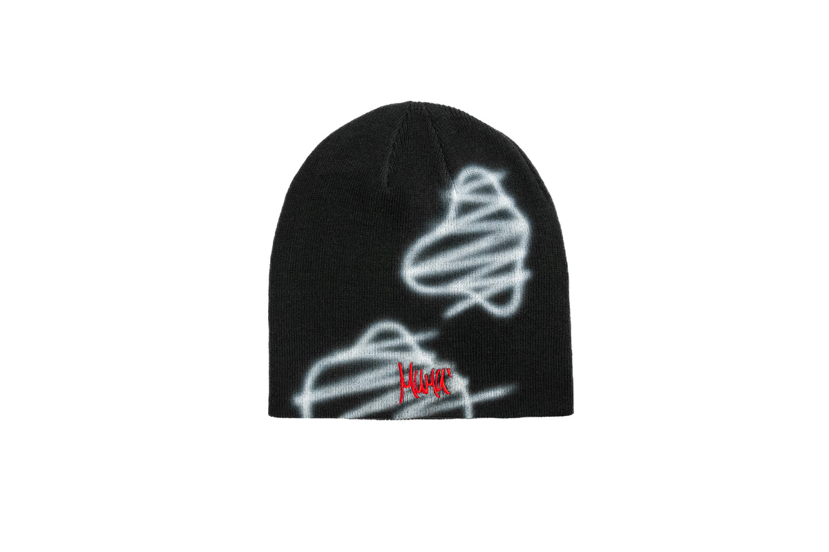 Mumù Beanie Airbrushed  - DEVIL