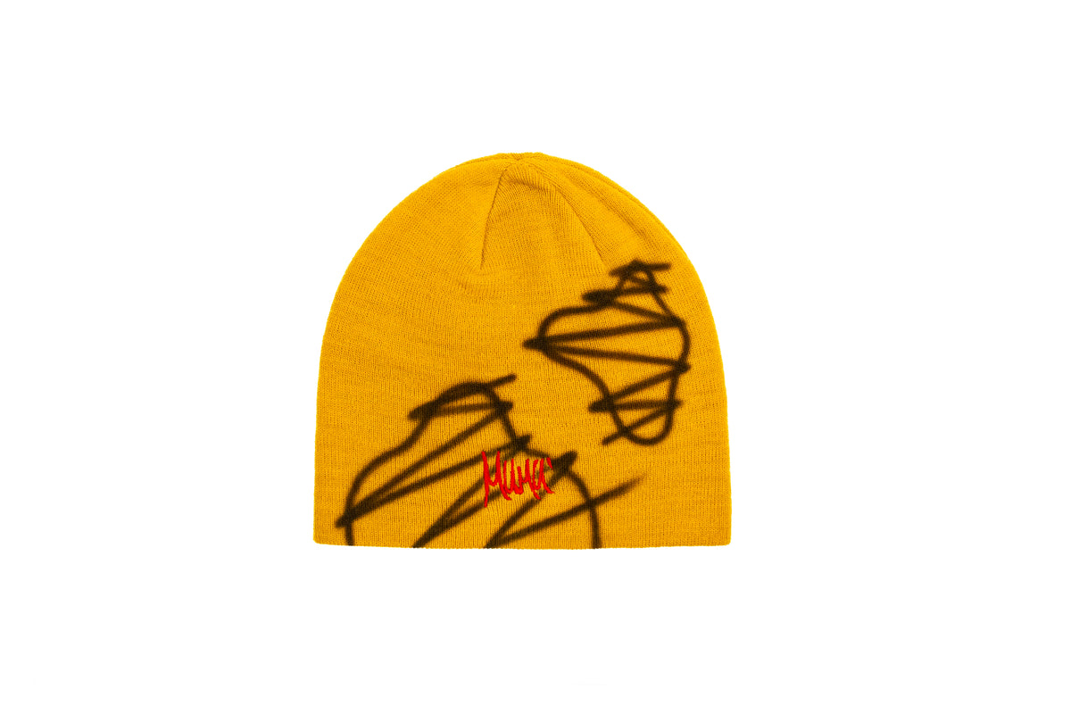 Mumù Beanie Airbrushed  - CHOCO KRAVE
