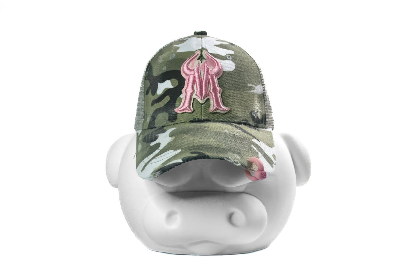 Mumù Camo Cap - ARTIC RANGER COW PINK