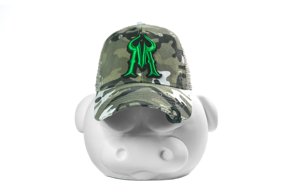 Mumù Camo Cap - ARTIC RANGER GREEN