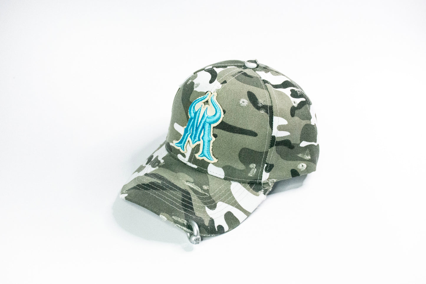 Mumù Camo Cap - ARTIC RANGER LIGHT BLUE