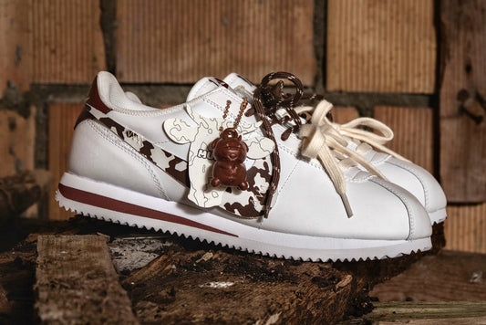 Nike Cortez Mumù custom - CHOCOLATE