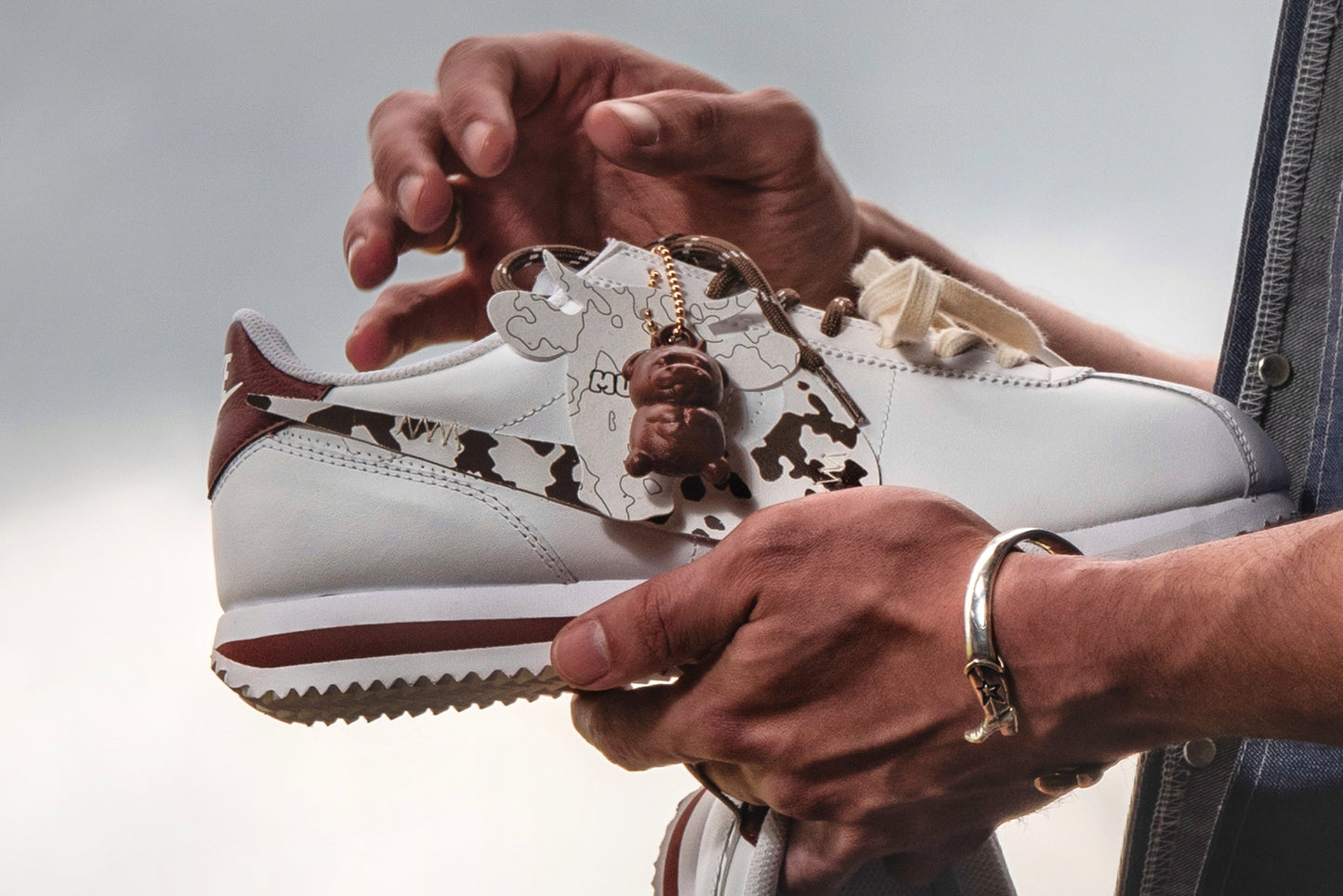 Nike Cortez Mumù custom - CHOCOLATE