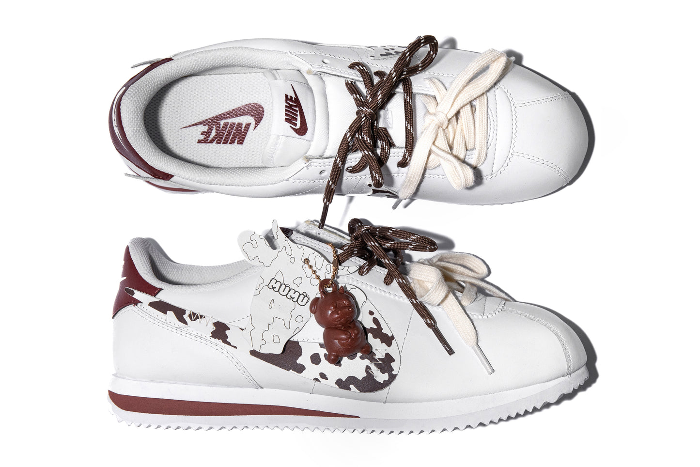 Nike Cortez Mumù custom - CHOCOLATE