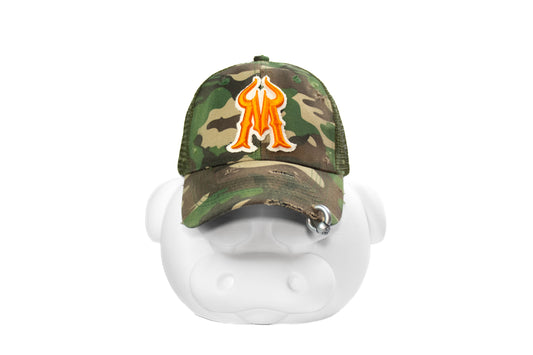 Mumù Camo Cap - CORPORAL ORANGE