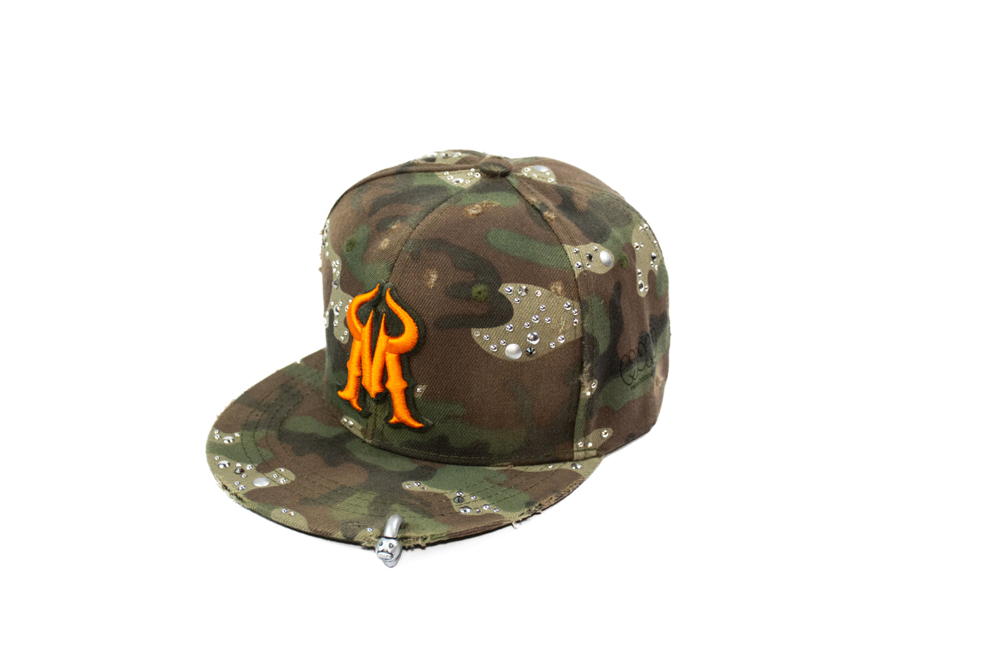 Mumù Camo Cap  - GENERAL SILVER PEARLS