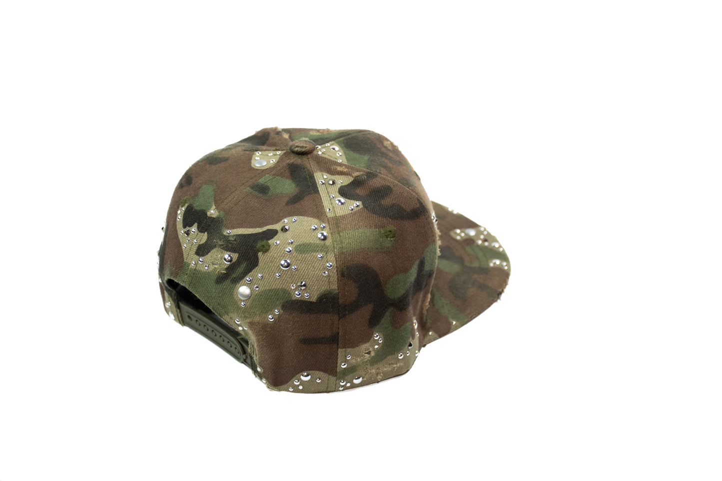 Mumù Camo Cap  - GENERAL SILVER PEARLS