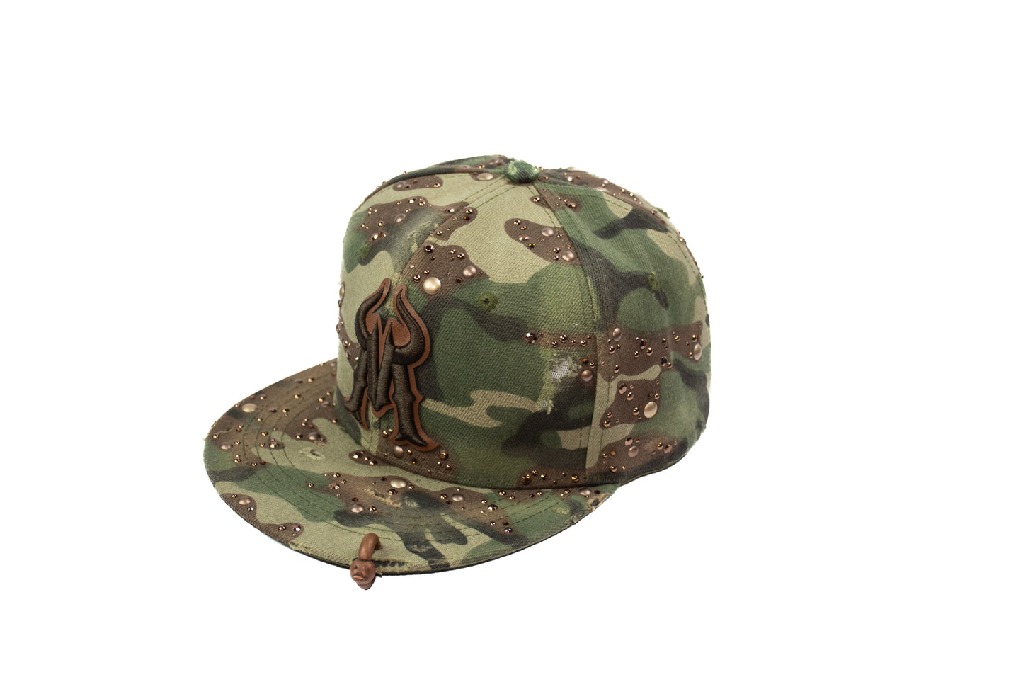 Mumù Camo Cap - GENERAL BROWN PEARLS