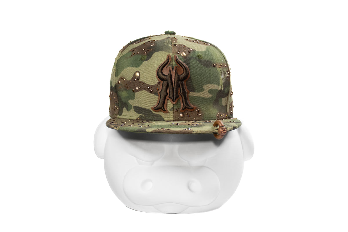 Mumù Camo Cap - GENERAL BROWN PEARLS