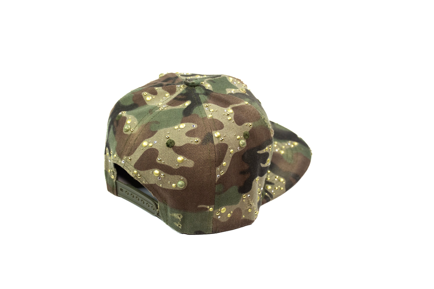 Mumù Camo Cap - GENERAL GREEN PEARLS