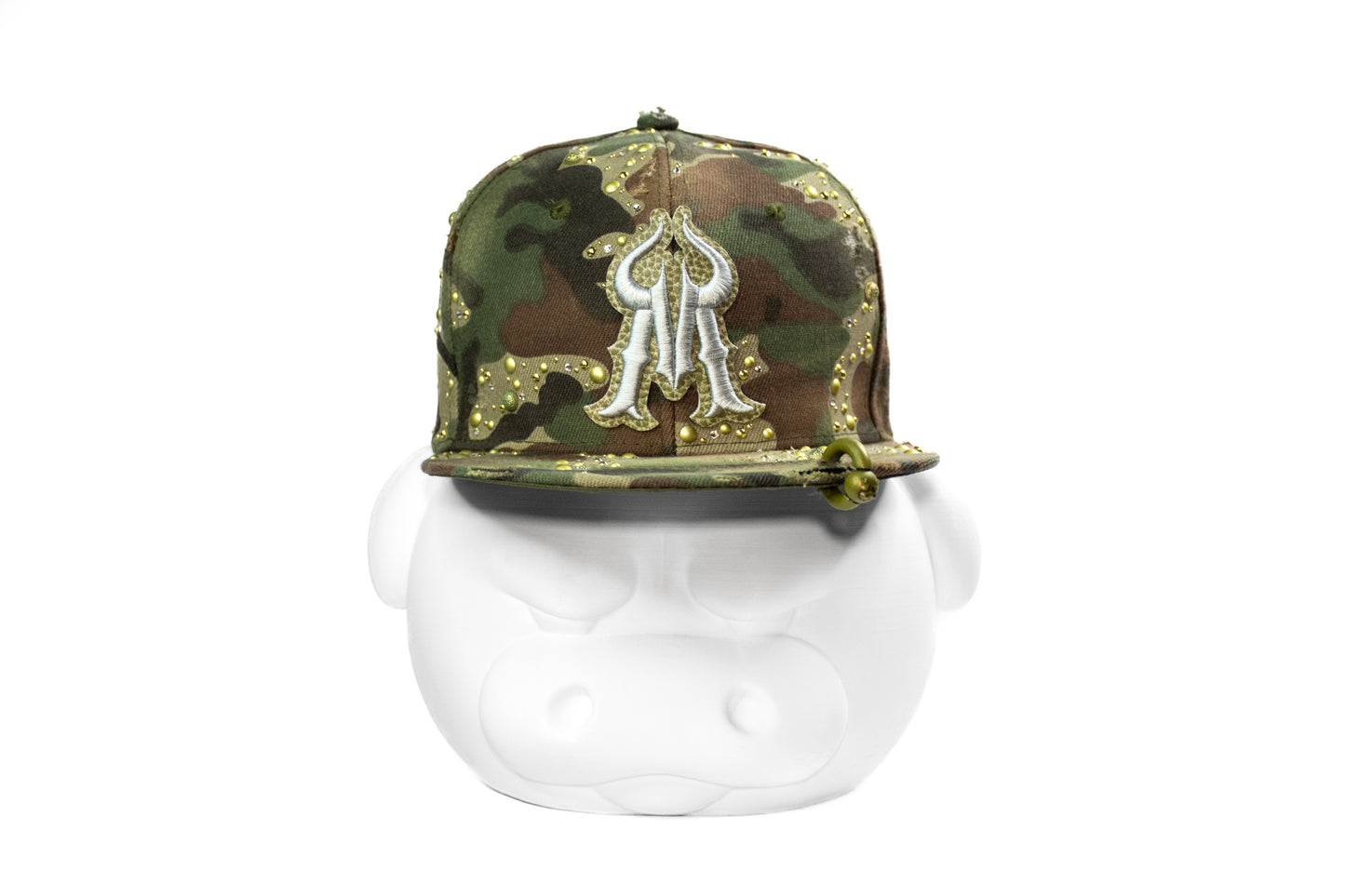 Mumù Camo Cap - GENERAL GREEN PEARLS