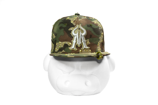 Mumù Camo Cap - GENERAL GREEN PEARLS