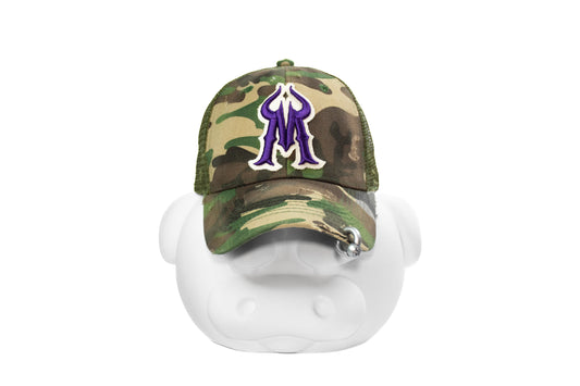 Mumù Camo Cap - CORPORAL VIOLET